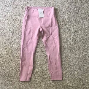 light pink BRAND NEW fabletics leggings